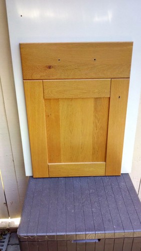 Solid light oak shaker - solid,