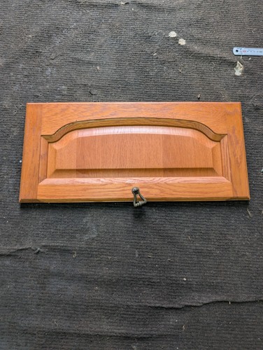 Oak wooden kitchen cabinet