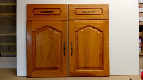 Pair solid light oak - pair,