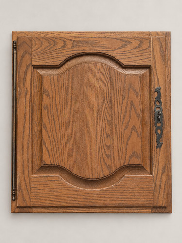 Solid oak kitchen cabinet - oak,