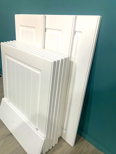 White shaker kitchen cabinet - shaker,