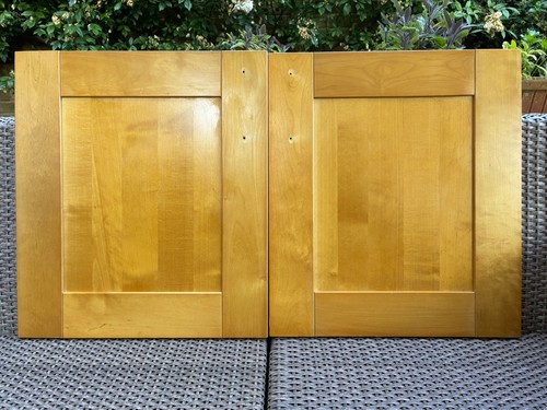 Plain solid beech ikea kitchen - solid,