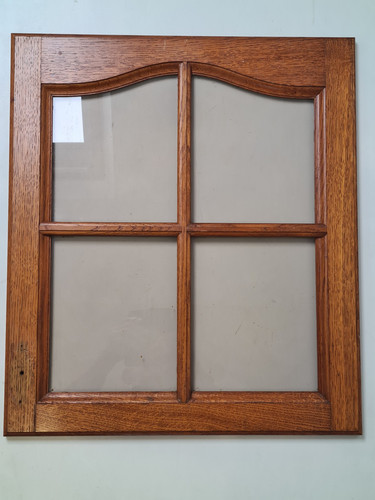 Solid oak kitchen cupboard - kitchen,