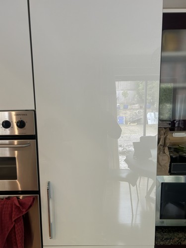 White gloss cupboard door - white,
