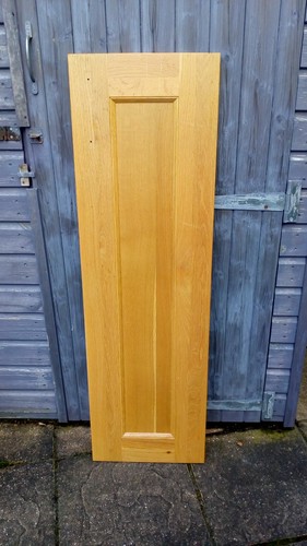 Solid light oak shaker - light, kitchen