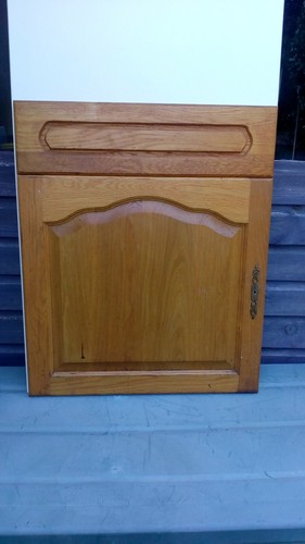 Solid light oak - oak, kitchen