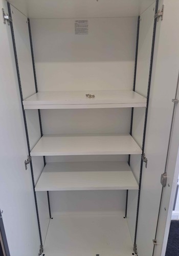 White 1860mm high - 800mm, wide